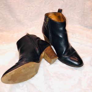 Madewell BILLIE Ankle Boot Black Leather